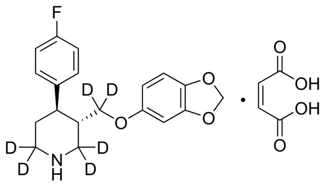 帕罗西汀-D6马来酸盐标准溶液 1435728-64-5