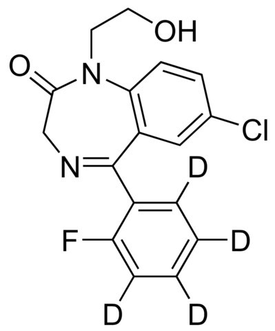 2-羟乙基氟安定-d4标准溶液 1397209-35-6