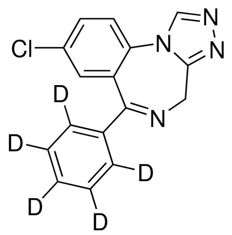 艾司唑仑-d5标准溶液 170082-16-3