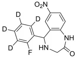 N-去甲基氟硝西泮-d4标准溶液  1397234-19-3