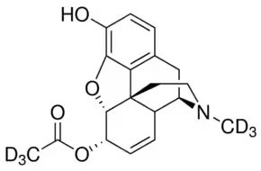 6-乙酰吗啡-d6标准溶液  152477-90-2