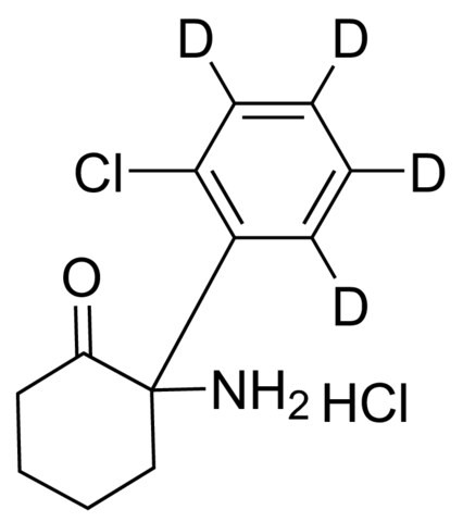 (±)-盐酸去甲氯胺酮-D4标准溶液  N-037