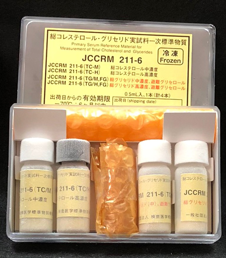 JCCRM 211人血清中总胆固醇和甘油的测定