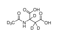 DLM-8599-PK DL-天冬氨酸,N-乙酰(天冬氨酸-2,3,3-D3,98%)